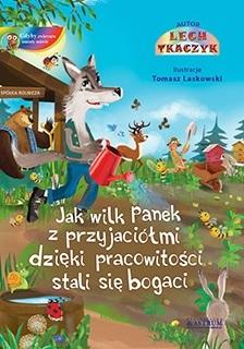 Książka - Jak wilk Panek z przyjaciółmi..