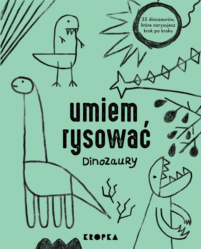 Książka - Umiem rysować dinozaury