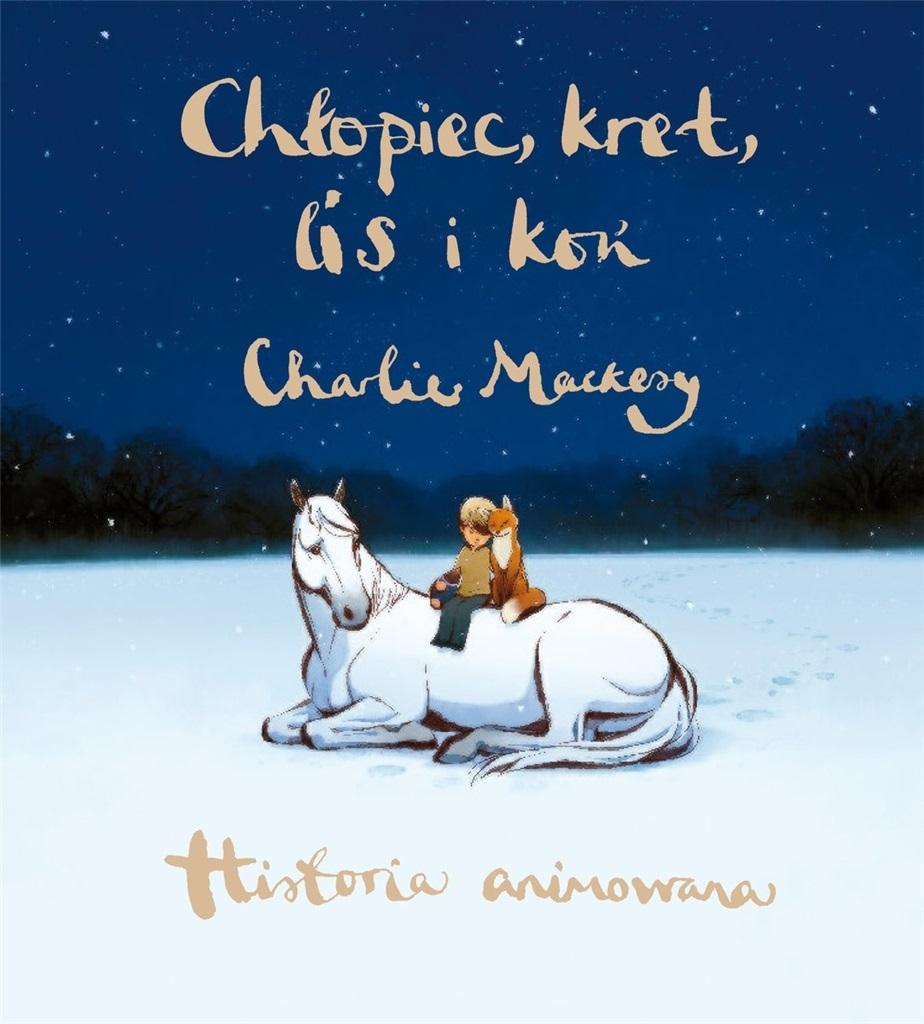 Książka - Chłopiec, kret, lis i koń. Historia animowana