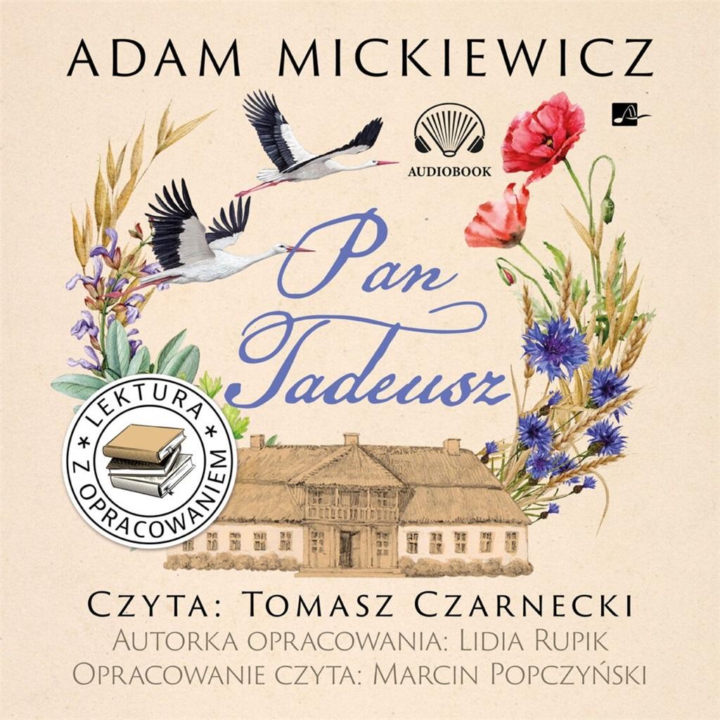 Książka - Pan Tadeusz. Lektura z opracowaniem Audiobook