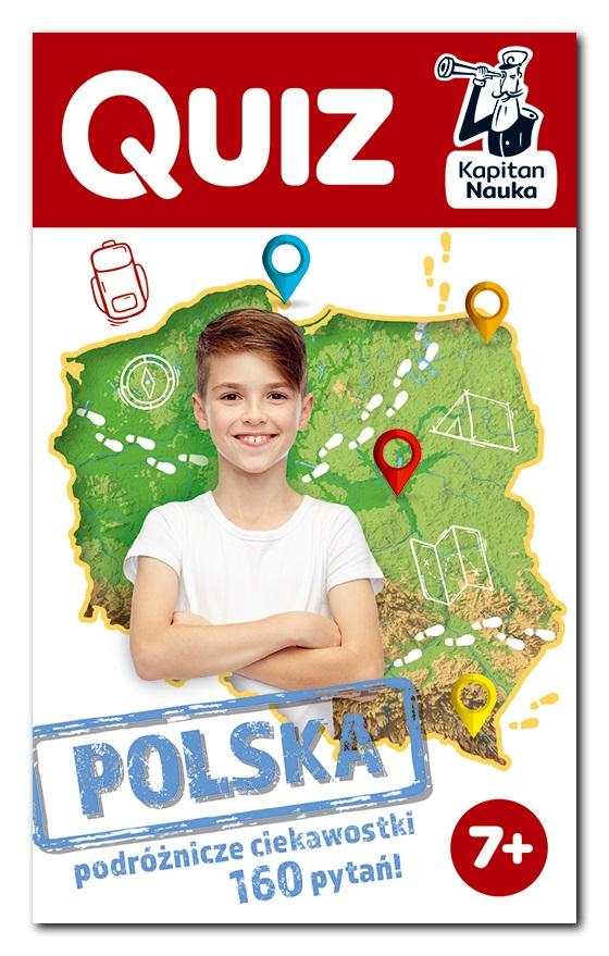 Książka - Kapitan Nauka. Quiz Polska