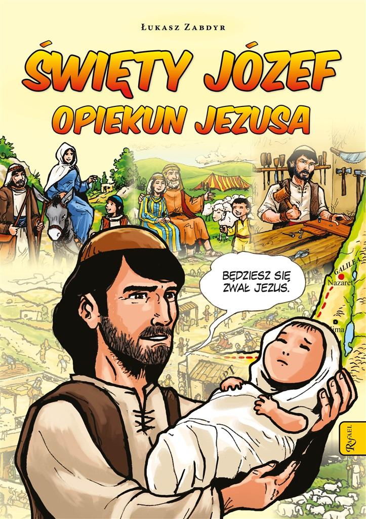 Książka - Święty Józef opiekun Jezusa. Komiks