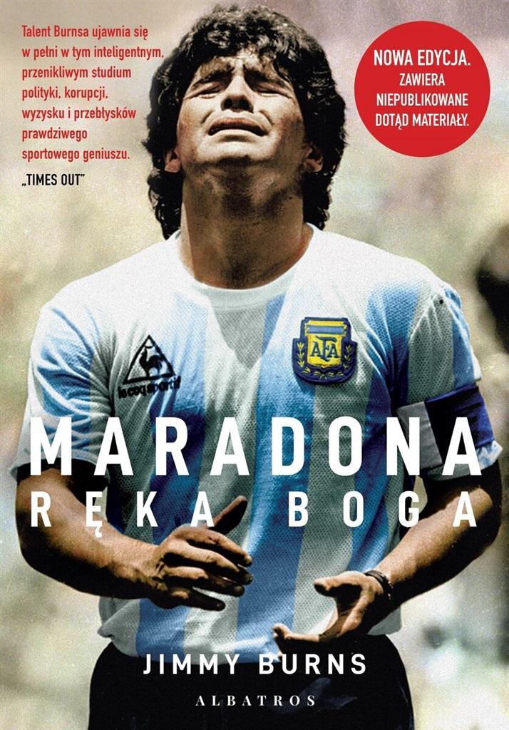 Książka - Maradona. Ręka Boga