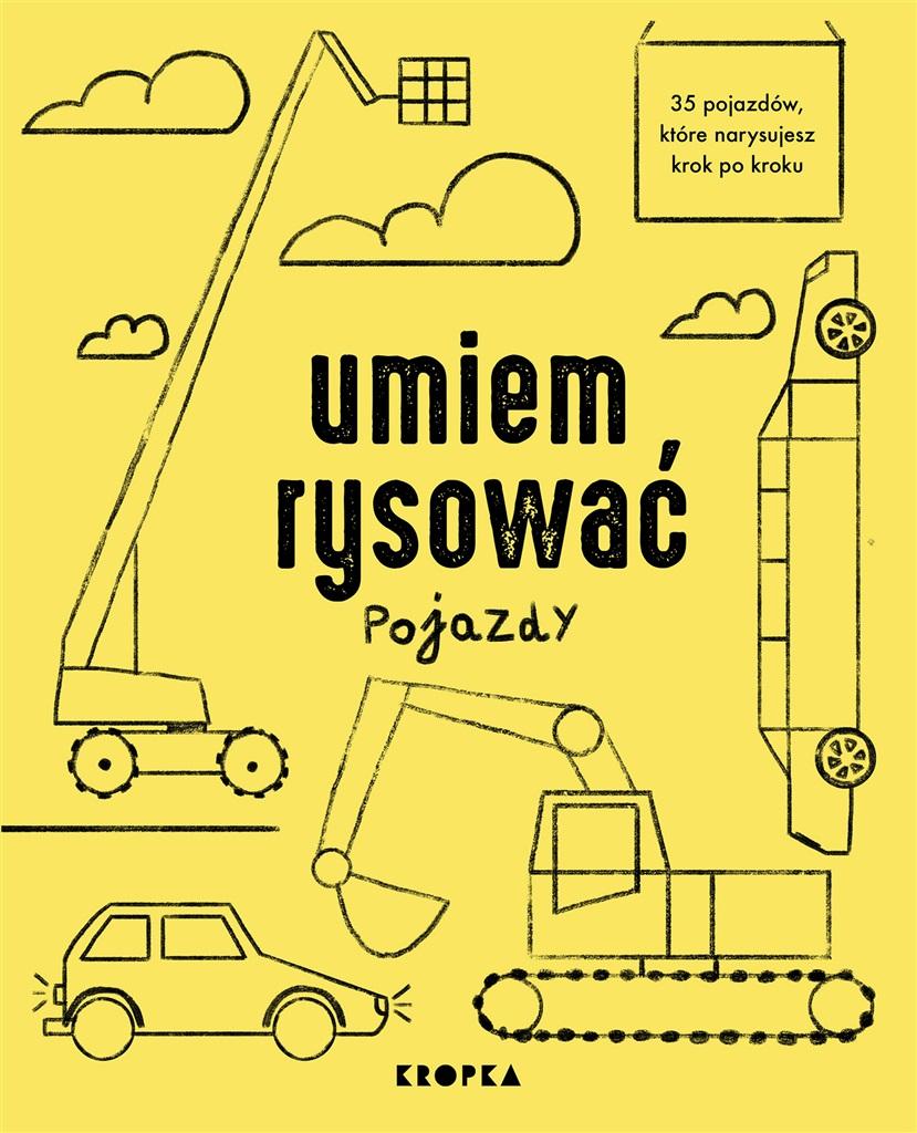 Książka - Umiem rysować pojazdy