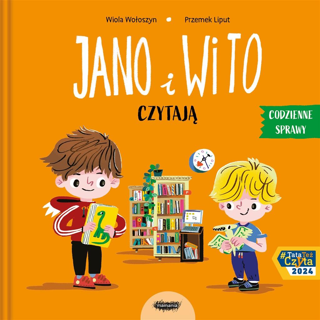 Książka - Jano i Wito czytają