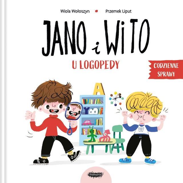 Książka - Jano i Wito. Jano i Wito u logopedy