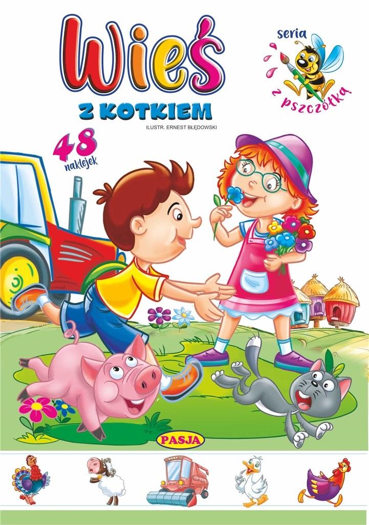 Książka - Wieś z kotkiem