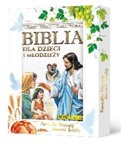 Książka - Biblia dla dzieci i młodzieży w opakowaniu