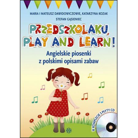 Przedszkolaku, play and learn! + 3 CD (kpl)