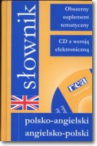 Książka - Słownik polsko angielski angielsko polski   CD