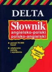 Książka - Słownik angielsko-polski, polsko-angielski DELTA