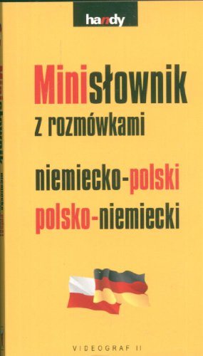 Książka - Minisłownik niemiecko-polski i polsko-niemiecki wraz z podstawowymi zwrotami