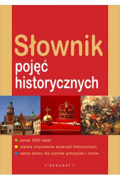 Książka - Słownik pojęć historycznych