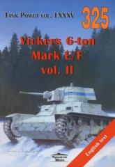 Książka - Vickers 6-ton Mark E/F vol. II Tank Power vol. 325