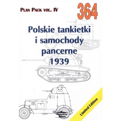 Książka - Polskie tankietki i samochody pancerne 1939 - Praca zbiorowa - 