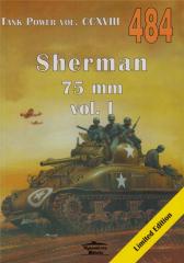 Książka - Sherman 75 mm vol. I. Tank Power vol. CCXVIII 484