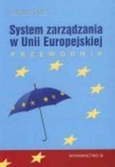 Książka - System zarządzania w Unii Europejskiej