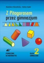 Książka - Mat. Z Pitagorasem Przez Gim 2 podręcznik ADAM