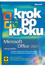 Książka - Krok po kroku Microsoft Office 2007   CD