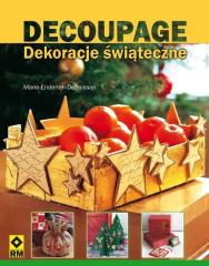 Książka - Decoupage. Dekoracje świąteczne  RM