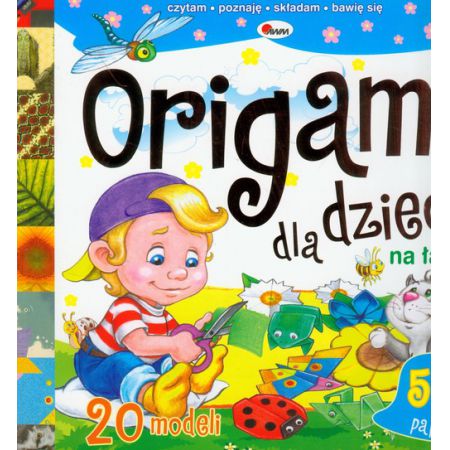 Origami dla dzieci. Łąka