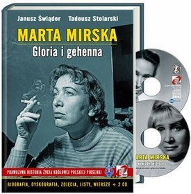 Książka - Marta Mirska Gloria i gehenna z płytą CD