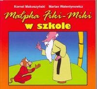 Książka - Małpka Fiki Miki w szkole harmonijka