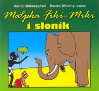 Książka - Małpka Fiki Miki i słonik