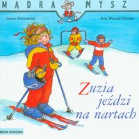 Książka - Mądra mysz - Zuzia jeździ na nartach