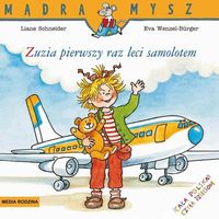 Książka - Zuzia leci samolotem Mądra Mysz