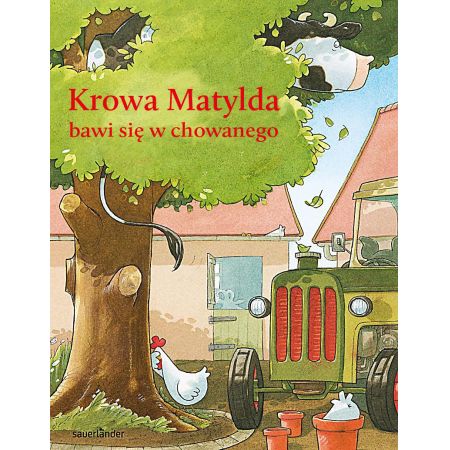 Krowa Matylda bawi się w chowanego