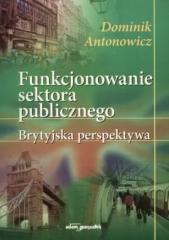 Książka - Funkcjonowanie sektora publicznego