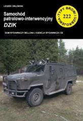 Książka - Samochód patrolowo-interwencyjny Dzik. Typy broni i uzbrojenia. Tom 222