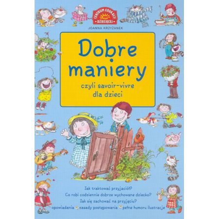 Książka - Dobre maniery czyli savoir vivre dla dzieci
