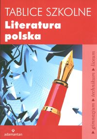 Książka - Tablice szkolne Literatura polska