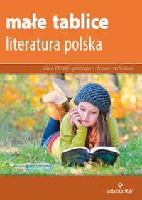 Książka - Małe tablice. Literatura polska