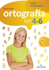 Książka - Ortografia.Ćwiczenia dla klas 4-6 szkoły podstawowej