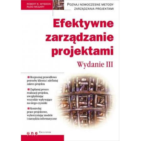 EFEKTYWNE ZARZĄDZANIE PROJEKTAMI WYD 3