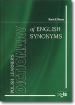 Książka - Dictonary of english Synonyms
