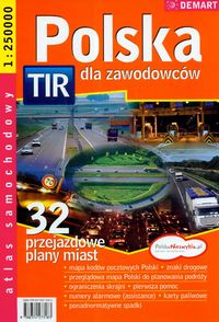 Książka - Polska. Atlas samochodowy dla zawodowców 1:250 000