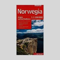 Książka - See it Norwegia - mapa samochodowa 1:1000000