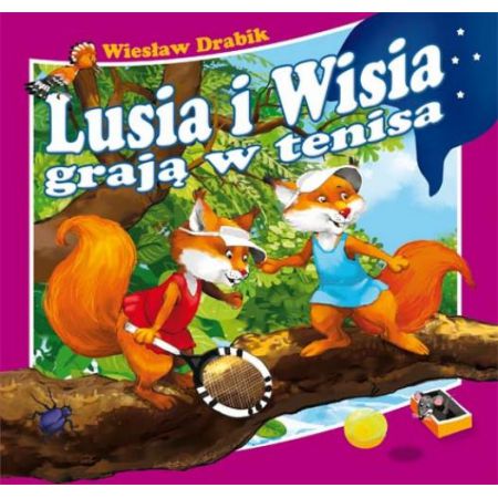 Książka - Lusia i Wisia graja w tenisa