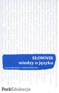 Książka - Słownik wiedzy o języku
