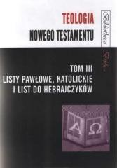 Książka - Teologia Nowego Testamentu T.3 Listy Pawłowe...
