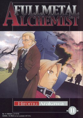 Książka - Fullmetal Alchemist 11 
