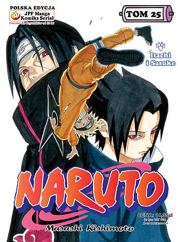 Książka - Naruto - 25 - Itachi i Sasuke.