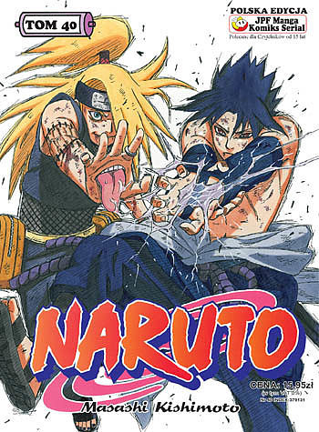 Książka - Naruto - 40 - Sztuczka ostateczna
