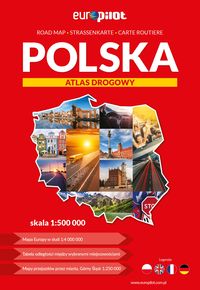 Książka - Polska. Atlas drogowy w skali 1:500 000