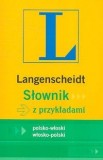 Książka - Słownik z przykładami polsko-włoski, włosko-polski