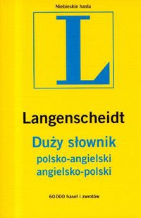 Książka - Duży słownik polsko- angielski, angielsko- polski